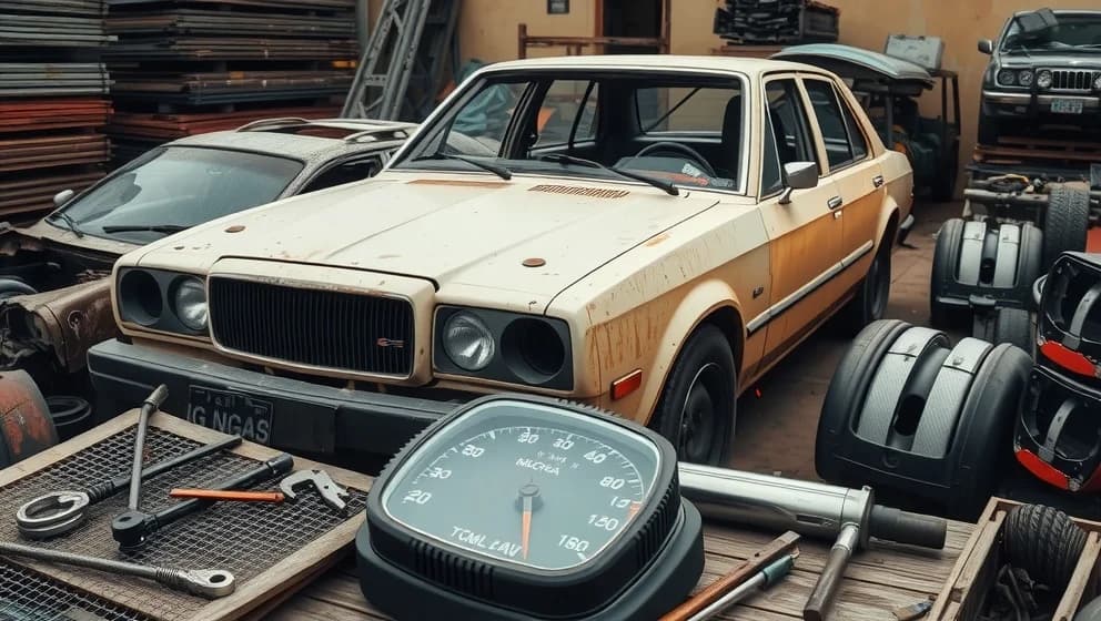 Hur många mil går en bil innan den skrotas