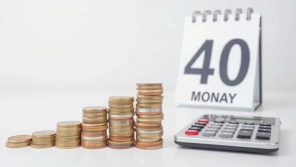 Hur mycket bör man ha sparat vid 40