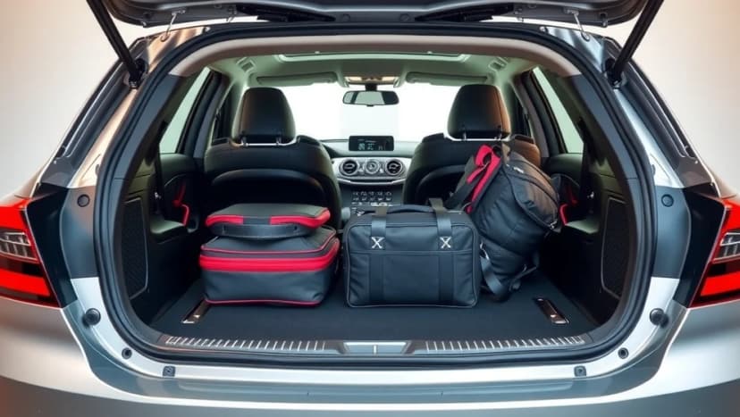 Hur stort är bagageutrymmet i Tesla Model 3