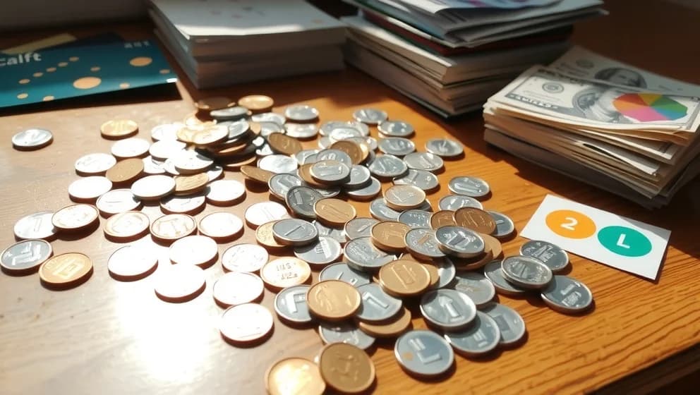 Växla in mynt på rätt sätt