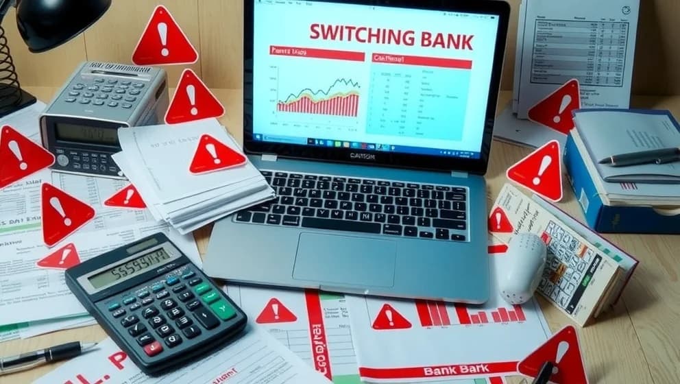 Vilka problem kan du få när du byter bank